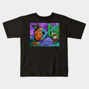 Magician De Los Muertos Kids T-Shirt